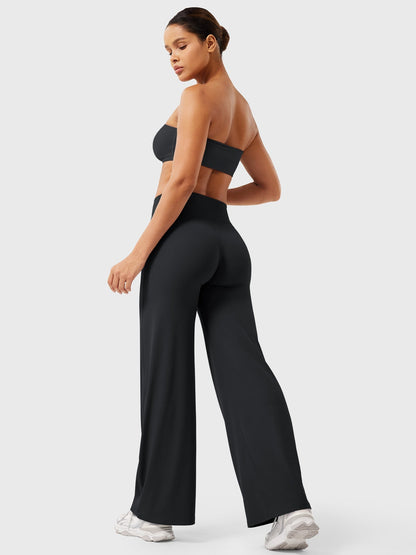 High-Waist Straight-Leg Leggings for Women | Eddiy