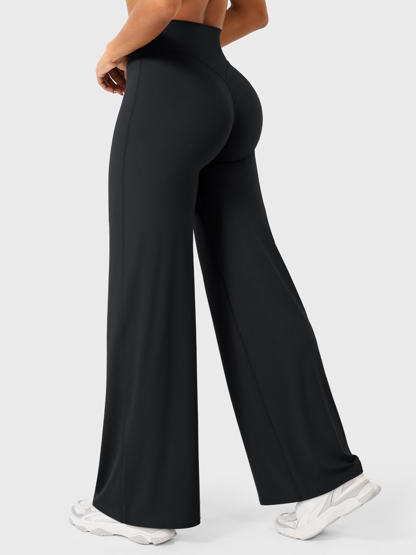 High-Waist Straight-Leg Leggings for Women | Eddiy